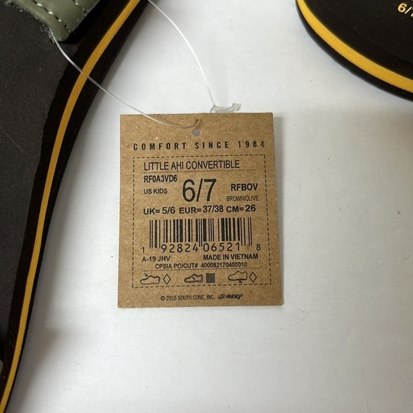 REEF Unisex-Child Little Ahi Convertible Sandal - Picture 5 of 5